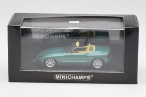 BMW Z1 E30 Britisk Racergrøn Minichamps 1:43 400020100 Metal — billede 4 af 4