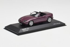 BMW Z1 E30 Lilla Metallic Minichamps 1:43 400020101 Metal — billede 2 af 5