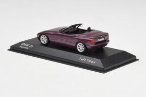 BMW Z1 E30 Lilla Metallic Minichamps 1:43 400020101 Metal — billede 3 af 5