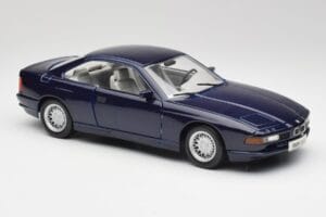 BMW E31 850i Mauritius Blå Maisto 1:18 438813100299 Metal — billede 6 af 8