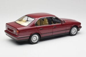 BMW 535i E34 Rød Minichamps 1:18 100024002 Metal — billede 3 af 8