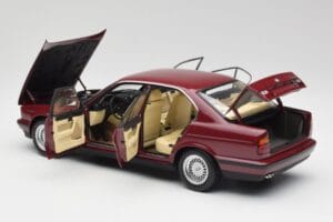 BMW 535i E34 Rød Minichamps 1:18 100024002 Metal — billede 5 af 8