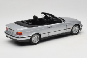 BMW 3 Series E36 Cabriolet Sølv UT Models 1:18 BMW008 Metal — billede 3 af 8