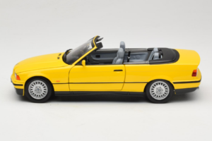 BMW 3 Series E36 Cabriolet Gul UT Models 1:18 BMW007 Metal — billede 4 af 8