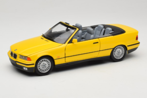 BMW 3 Series E36 Cabriolet Gul UT Models 1:18 BMW007 Metal