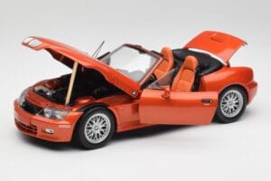 BMW Z3 E36 2.8 Phoenix Orange UT Models 1:18 20442 Metal — billede 2 af 8
