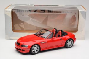 BMW Z3 E36 M Roadster Imola Rød UT Models 1:18 20411 Metal — billede 8 af 8