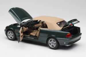 BMW 3 E46 Cabriolet Grøn Kyosho 1:18 80430009757 Metal — billede 5 af 8