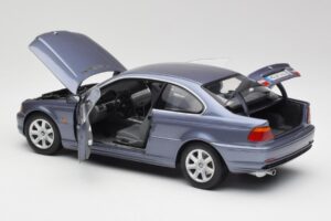 BMW 318Ci E46 Blå Kyosho 1:18 80439411583 Metal — billede 5 af 8