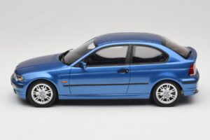 BMW 318ti E46 Compact Estoril Blue Otto 1:18 OT462 Resin — billede 3 af 6