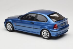 BMW 318ti E46 Compact Estoril Blue Otto 1:18 OT462 Resin — billede 5 af 6