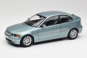 BMW 325Ti E46 Compact Lyseblå Metallic Kyosho 1:18 80430024439 Metal