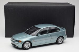 BMW 325Ti E46 Compact Lyseblå Metallic Kyosho 1:18 80430024439 Metal — billede 8 af 8
