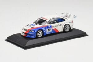 BMW M3 GTR E46 #42 J. Muller / D. Muller / H-J. Stuck / P. Lamy 24 Hours Nurburgring Winner 2004 Minichamps 1:43 444042342 Me — billede 2 af 4