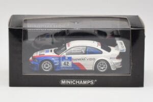 BMW M3 GTR E46 #42 J. Muller / D. Muller / H-J. Stuck / P. Lamy 24 Hours Nurburgring Winner 2004 Minichamps 1:43 444042342 Me — billede 4 af 4