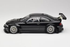 BMW M3 GTR E46 Plain Body Jet Sort AUTOart 1:18 80447 Metal — billede 3 af 6
