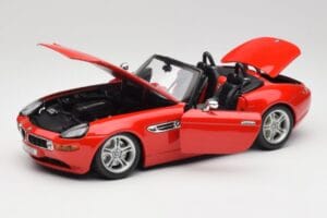 BMW Z8 E52 Rød Bburago 1:18 Z8001 Metal — billede 2 af 8