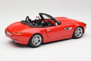 BMW Z8 E52 Rød Bburago 1:18 Z8001 Metal — billede 3 af 8