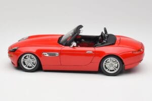 BMW Z8 E52 Rød Bburago 1:18 Z8001 Metal — billede 4 af 8