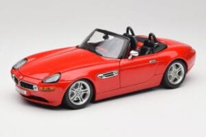 BMW Z8 E52 Rød Bburago 1:18 Z8001 Metal