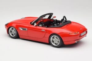 BMW Z8 E52 Rød Bburago 1:18 Z8001 Metal — billede 7 af 8