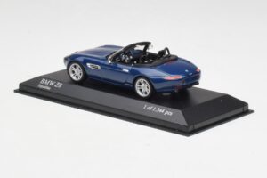BMW Z8 E52 Topas Blå Minichamps 1:43 431028740 Metal — billede 3 af 5