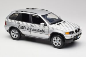 BMW X5 E53 3.0d Service Mobil Kyosho 1:18 80430305646 Metal — billede 6 af 8