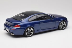 BMW M6 E63 Blå Kyosho 1:18 80430413351 Metal — billede 3 af 8