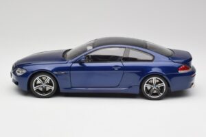 BMW M6 E63 Blå Kyosho 1:18 80430413351 Metal — billede 4 af 8