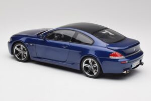 BMW M6 E63 Blå Kyosho 1:18 80430413351 Metal — billede 7 af 8