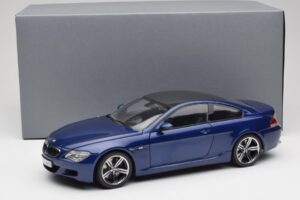 BMW M6 E63 Blå Kyosho 1:18 80430413351 Metal — billede 8 af 8