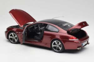 BMW M6 E63 Rød Kyosho 1:18 80430398134 Metal — billede 5 af 8
