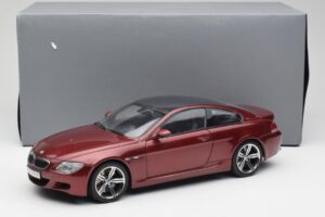 BMW M6 E63 Rød Kyosho 1:18 80430398134 Metal — billede 8 af 8