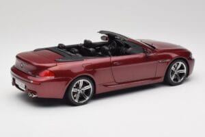 BMW M6 E64 Cabriolet Rød Kyosho 1:18 80430417423 Metal — billede 3 af 8