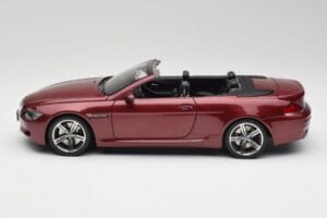 BMW M6 E64 Cabriolet Rød Kyosho 1:18 80430417423 Metal — billede 4 af 8