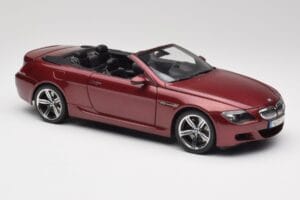 BMW M6 E64 Cabriolet Rød Kyosho 1:18 80430417423 Metal — billede 6 af 8