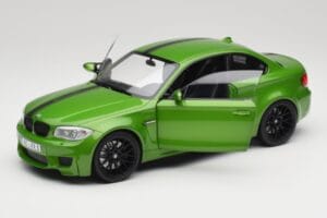 BMW 1-serie E82 Coupe Taiga Green Metallic Minichamps 1:18 110020024 Metal — billede 2 af 8