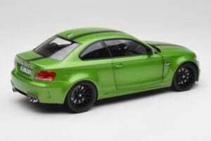 BMW 1-serie E82 Coupe Taiga Green Metallic Minichamps 1:18 110020024 Metal — billede 3 af 8
