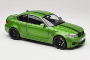 BMW 1-serie E82 Coupe Taiga Green Metallic Minichamps 1:18 110020024 Metal — billede 6 af 8