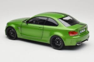 BMW 1-serie E82 Coupe Taiga Green Metallic Minichamps 1:18 110020024 Metal — billede 7 af 8