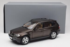 BMW X3 E83 3.0d Mørkebrun Metallic Kyosho 1:18 80430300736 Metal — billede 8 af 8
