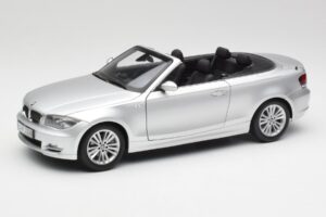 BMW 135i E88 Cabriolet Titan Sølv Kyosho 1:18 80430427021 Metal