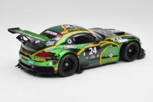 BMW Z4 E89 GT3 #24 Saudi Falcons K. Al Faisal / A. Binladen Dubai 24 Hours 2013 Minichamps 1:18 151132324 Metal — billede 2 af 6