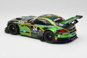 BMW Z4 E89 GT3 #24 Saudi Falcons K. Al Faisal / A. Binladen Dubai 24 Hours 2013 Minichamps 1:18 151132324 Metal — billede 5 af 6