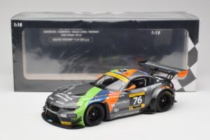 BMW Z4 E89 GT3 #76 Schubert Motorsport Dubai 24 Hours 2014 Minichamps 1:18 151142376 Metal — billede 6 af 6