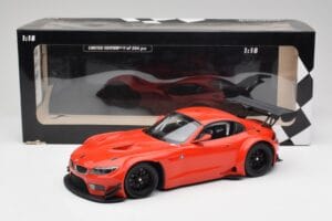 BMW Z4 E89 GT3 Rød Minichamps 1:18 151122300 Metal — billede 6 af 6