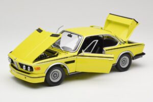 BMW 3.0 CSL E9 Gul Minichamps 1:18 180029028 Metal — billede 2 af 8