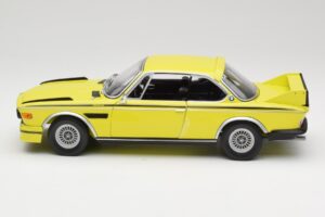 BMW 3.0 CSL E9 Gul Minichamps 1:18 180029028 Metal — billede 4 af 8