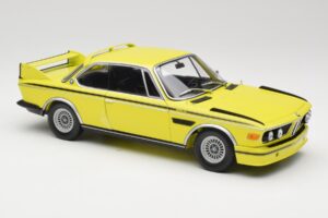 BMW 3.0 CSL E9 Gul Minichamps 1:18 180029028 Metal — billede 6 af 8