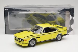 BMW 3.0 CSL E9 Gul Minichamps 1:18 180029028 Metal — billede 8 af 8